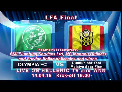 LFA Sunday Challenge Cup Final Olympia FC v Dumlupinar Yeni Malatya Spor