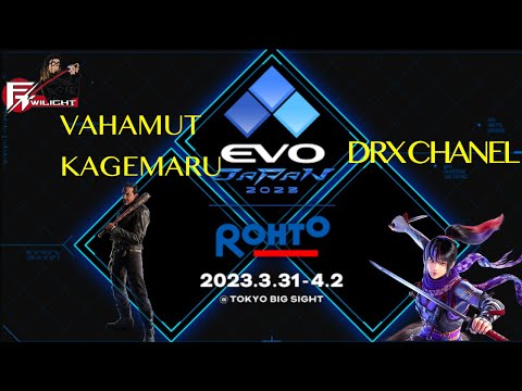 EVO Japan 2023 VAHAMUT Kagemaru vs DRX Chanel JP vs KR