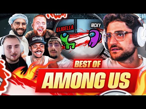 BEST OF AMONG US 🤯🔥 RAGES & WINS 🤬 Eli, Mert, Danny & Co | EliasN97 Gaming