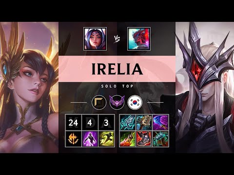 Irelia Top vs Yone - KR Master Patch 25.21