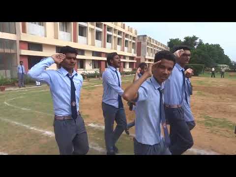 MARCH PAST BY SKWS STUDENTS ON INDEPENDENT DAY