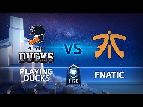 HGC EU - Phase 1 - Game 1 - Fnatic vs Playing Ducks