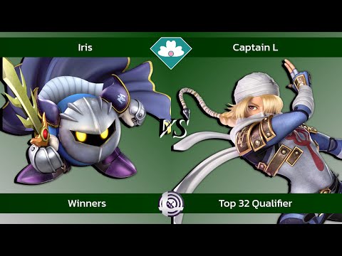 Emerald City X | Iris (Meta Knight) vs Captain L (Sheik) | Top 32 Qualifier