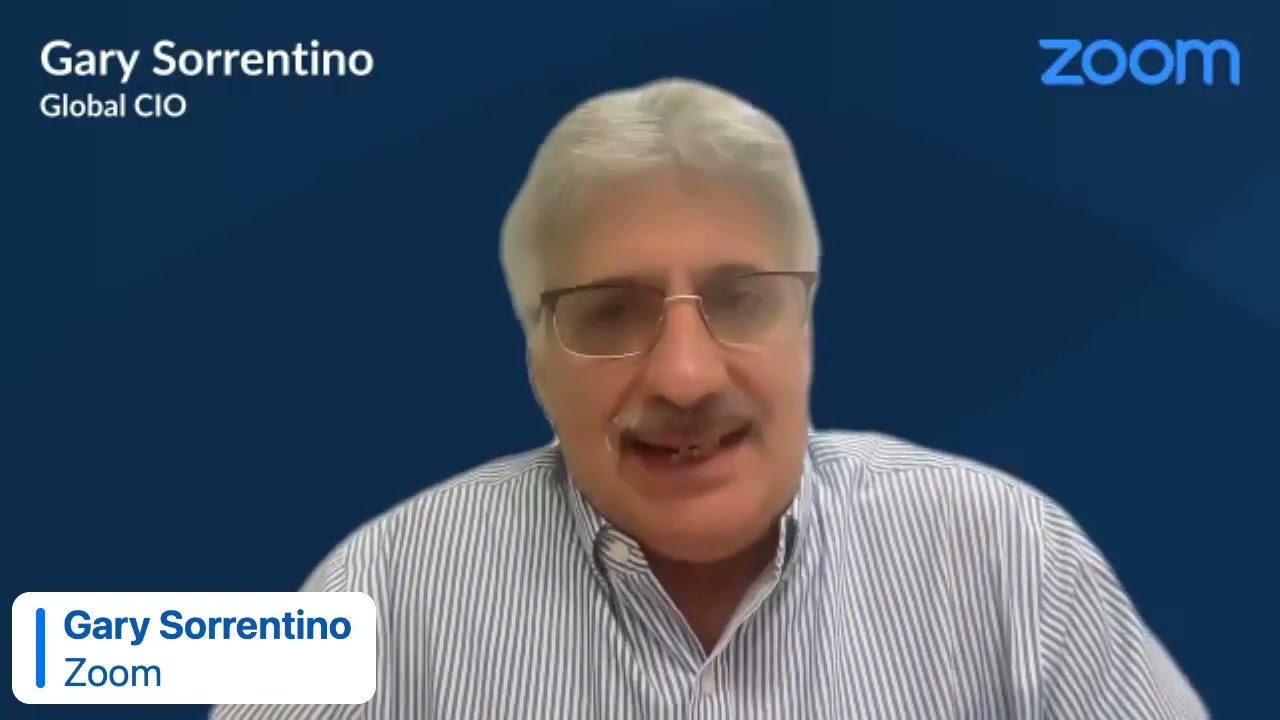 Gary Sorrentino, Global CIO, Zoom, HMG Live! Global CISO Executive Leadership Summit
