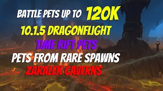 WoW Dragonflight | Battle Pets That Can Sell up to 120K | Sell Time Rift Pets on AH!!!