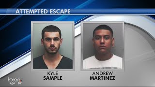 2 Hays County inmates involved in escape attempt in McLennan County