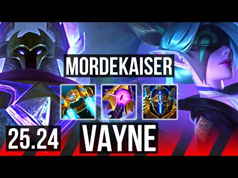 MORDEKAISER vs VAYNE (TOP) | 16/4/10 | KR Master | 25.24