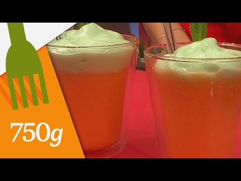 Recette Soupe de melon glacée (sucrée)
