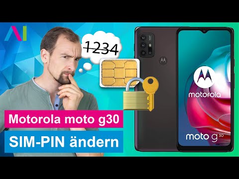Motorola moto g30 - SIM-PIN ändern • 📱 • 🧑🏽‍💻 • 🔐 • Anleitung | Tutorial