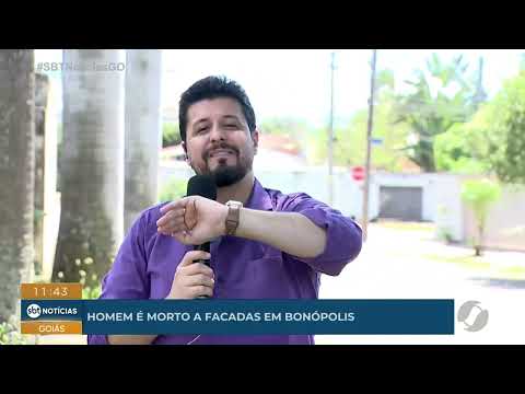 Homem é morto a facadas em Bonópolis
