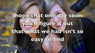 maybe possibly megan and liz lyrics