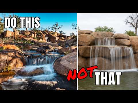 How to Make a Waterfall look 100% NATURAL