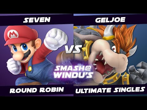 Smash @ Windu's 192 - SeVen (Mario) vs GelJoe (Bowser) - Round Robin SSBU