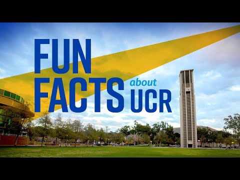 Things you might not know about UC Riverside