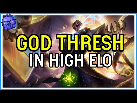 Crazy Thresh Hooks and Predictions! HIGH ELO Thresh Support gameplay