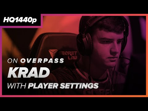 [CSGO DEMO] Krad (Hard Legion) vs Natus Vincere / 27 frags / Overpass // POV - Point of View