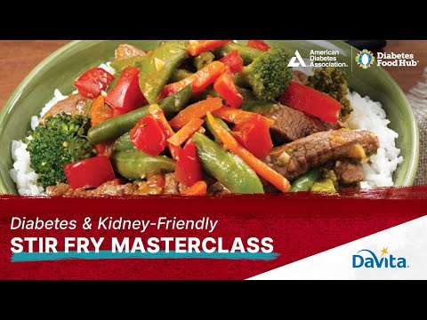 Diabetes- and Kidney-Friendly Stir-Fry Masterclass | Cooking Livestream