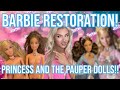 HOW TO RESTORE BARBIE BARBIE PRINCESS AND THE PAUPER DOLLS BEST BARBIE MOVIE