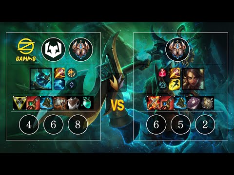 OZ Juhan Hecarim vs Nidalee Jungle - KR Challenger Patch 10.11