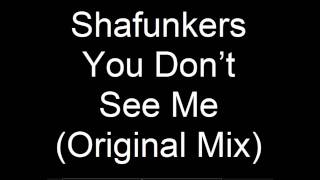 Shafunkers - You Don't See Me (Original Mix)