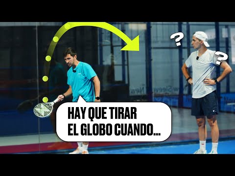 JUEGA EL GLOBO como los PROS del PADEL con Pablo Crosetti