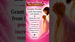 Miracle Prayer For Financial Breakthrough 🌈