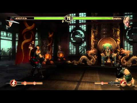 Mortal Kombat 9 (XBL) STB Invitational #2 - Forever|Inspire (Cage/Lao) vs. Compbros (Sonya)