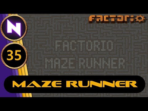 Factorio 0.17 Maze Runner #35 NUCLEAR POWER DESIGN