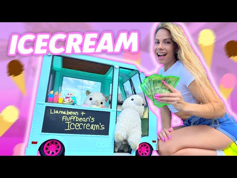 TAKING MY LLAMAS SHOPPING FOR AN ICECREAM TRUCK !! HOW MUCH DO THEY SELL ??