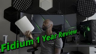 1 year review of Fidium