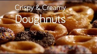 How to Make Crispy American Doughnuts