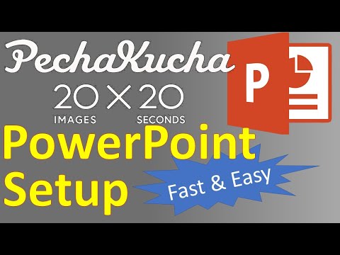 Pecha Kucha how to set slideshow timing in powerpoint FAST and EASY [New method]