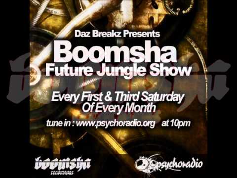 Boomsha Future Jungle Show - DazBreakz (live on psychoradio.org 03.16.13)