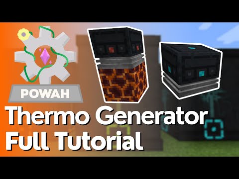 Powah - Thermo Generator Full Tutorial