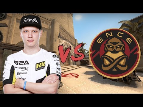 CSGO: POV Na'Vi s1mple vs ENCE (31/15) mirage @ ESL One Cologne 2018