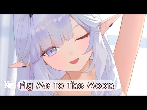 Nightcore - Boostereo, Veronica Bravo - Fly Me To The Moon (lyrics)