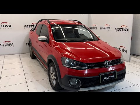 VOLKSWAGEN SAVEIRO CROSS 1.6 CD 2015 #volkswagen #saveiro #carros #seminovos