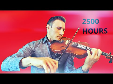 MY VIOLIN PROGRESS AFTER 2500 HOURS(2 years and 3 months) OF PRACTICE | ADULT BEGINNER VIOLINIST