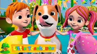 Bingo&#39;s Birthday Song | Bingo The Dog | Nursery Rhymes &amp; More Baby Songs by Little Treehouse