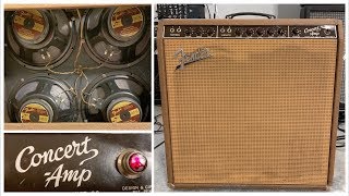 Video thumbnail for ’Affordable’ HOLY GRAIL Tweed Bassman TONE! - Brownface Fender Concert Amp by Johan Segeborn