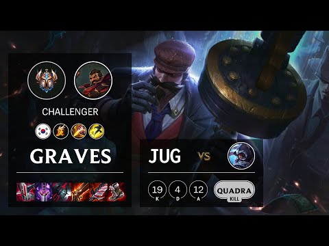 Graves Jungle vs Talon - KR Challenger Patch 11.22