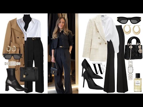 Moda 2024 Mujeres LOOKS FÁCILES OUTFITS DE INSPIRACIÓN PARA MUJERES ROPA Y PRENDAS DE MODA! Elegante