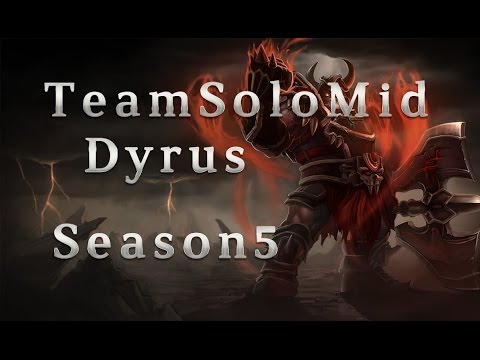 TSM Dyrus Sion TOP vs Irelia Season 5 Patch 5.7