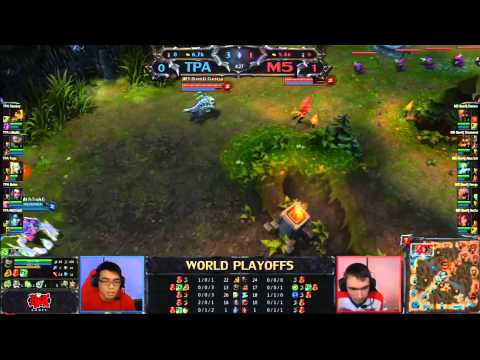 LoL WCC 2012 - Season 2 - Semi Finals M5 vs TPA [Match 2]