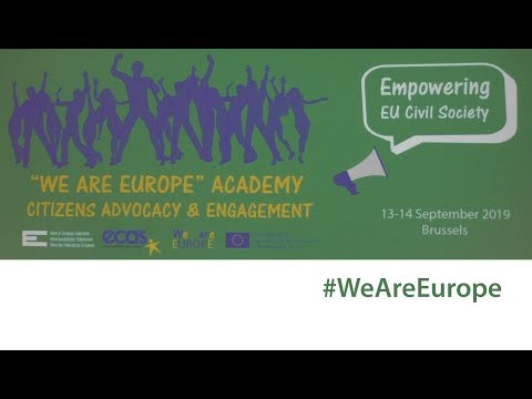 We are Europe Academy 2019