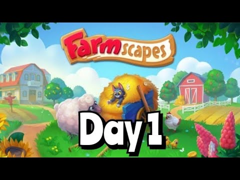 Farmscapes Gameplay Walkthrough - Farmscapes Day 1