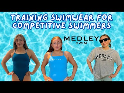 MEDLEY SWIM review - try on haul!! | training swimwear for competitive swimmers