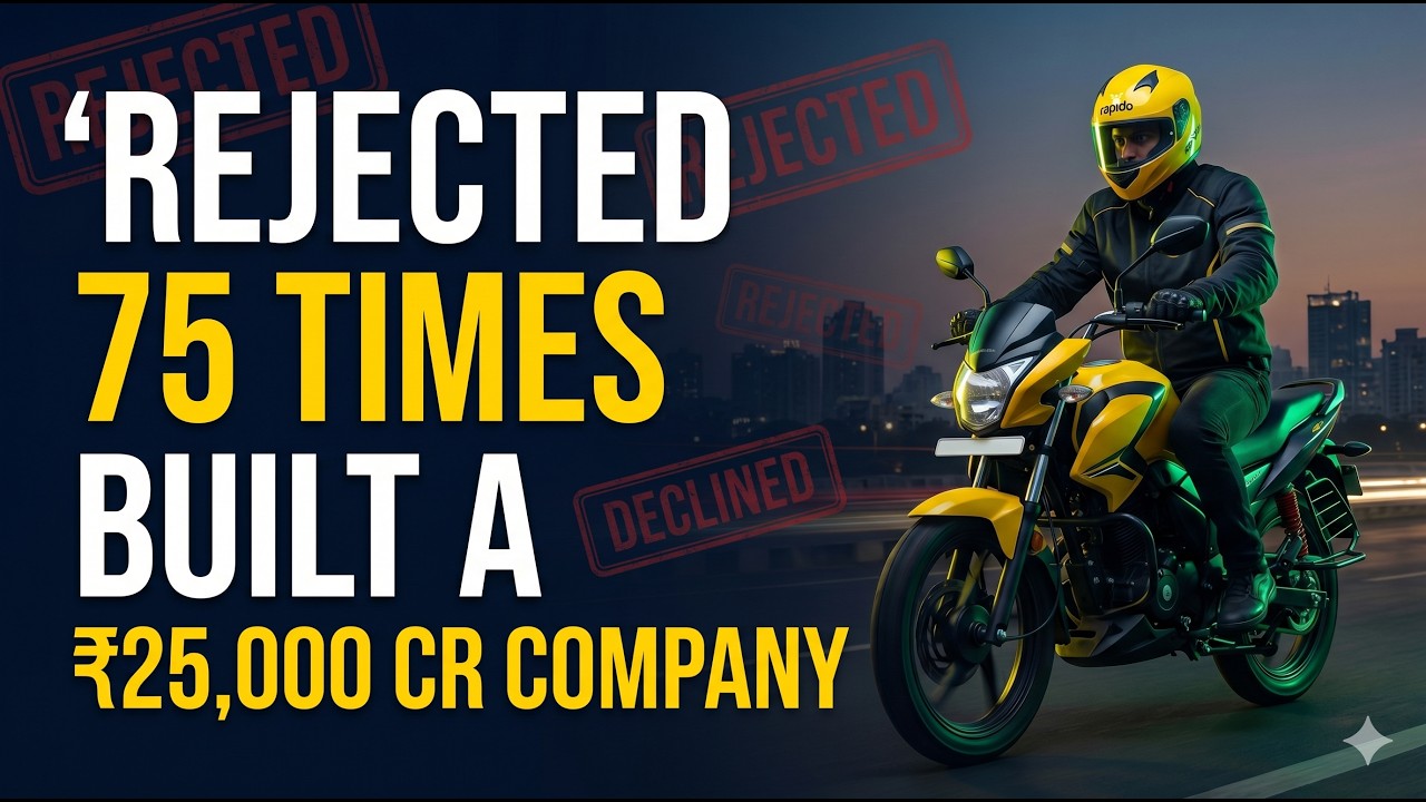 Rapido: How Three Engineers Turned a Joke Called 'Bike Taxi' Into a $1.1 Billion Unicorn