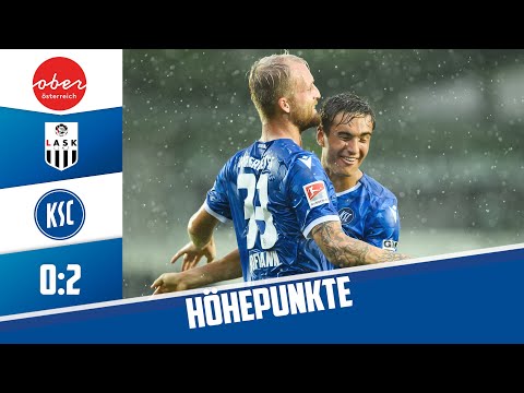 Testspiel Höhepunkte LASK - KSC