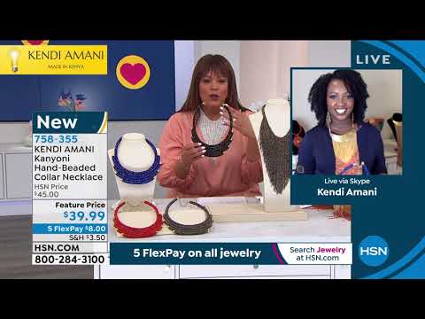 HSN | The Big Find - Kendi Amani Jewelry Premiere 04.20.2021 - 12 PM